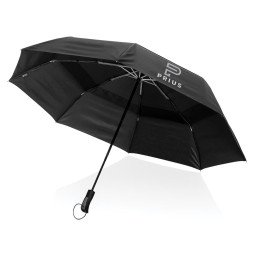 Swiss Peak Tornado 27” storm-proof umbrella