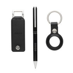 Swiss Peak Tula RCS certified rPU 3 piece deluxe gift set