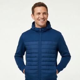 TH Clothes Skopje heren full-zip jas met capuchon