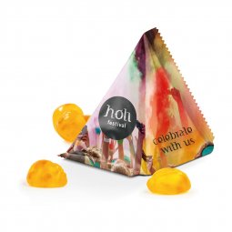 Trolli tetrahedron sweets