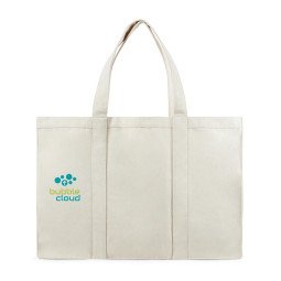 Vinga Hilo AWARE&trade; 400 g/m² recycled canvas maxi tote bag 32L