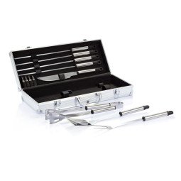 XD Collection 12 pcs barbecue set in aluminum box