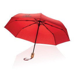 XD Collection 21" rPET bamboo automatic umbrella