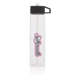 XD Collection 750 ml drinking bottle with straw