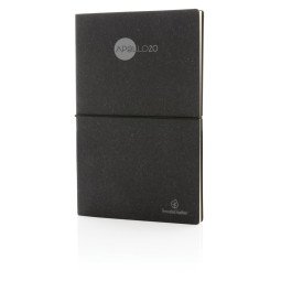 XD Collection A5 recycled leather notebook, ruled