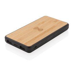XD Collection Bamboo 8.000 mAh wireless power bank