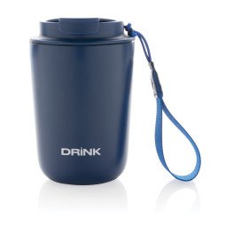 XD Collection Cuppa RCS re-steel vacuum tumbler with lanyard