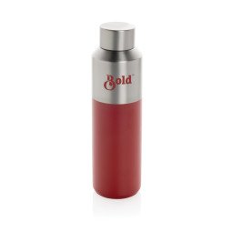 XD Collection Fluid RCS certified recycled steel drinking bottle 600ml