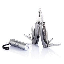 XD Collection multi-tool & flashlight set