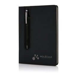 XD Collection Standard carnet de notes A5 avec stylo stylet, ligné
