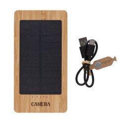 XD Collection Sunwick 10.000 mAh bamboo solar power bank