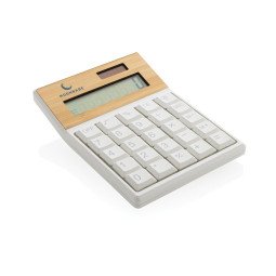 XD Collection Utah RCS recycled plastic and bamboo calculator