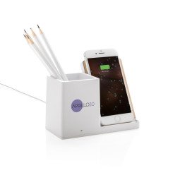 XD Xclusive Ontario wireless charger with pen holder