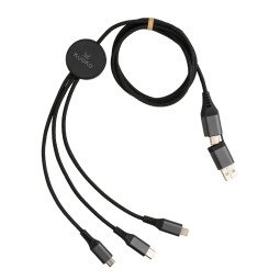 XD Xclusive Terra 120cm 6-in-1-Kabel aus RCS recyceltem Aluminium