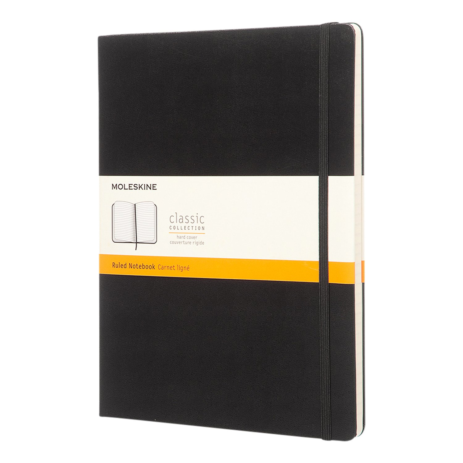 Moleskine A4 hard cover notebook, ruled PrintSimple