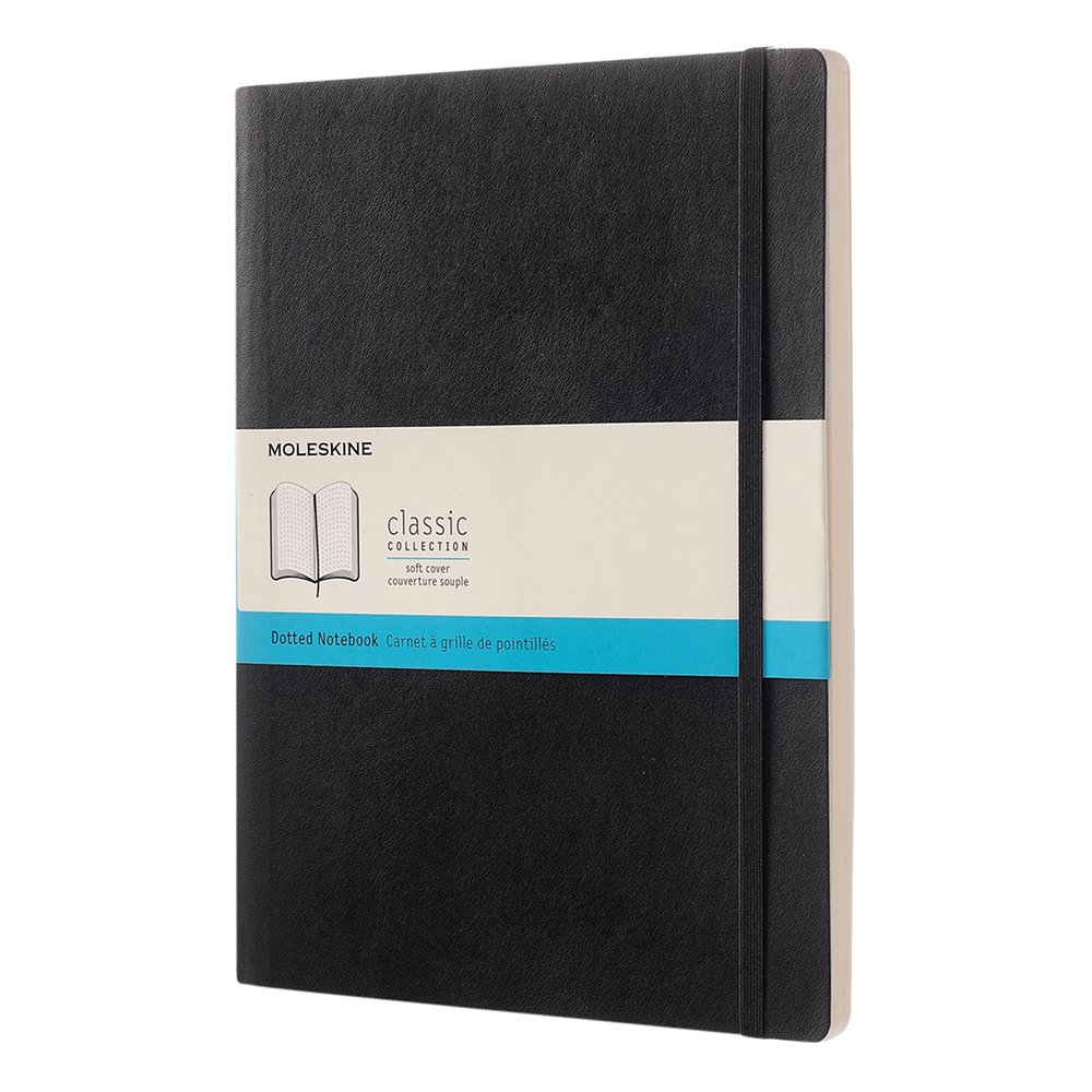 Moleskine Classic XL soft cover notebook, dotted PrintSimple