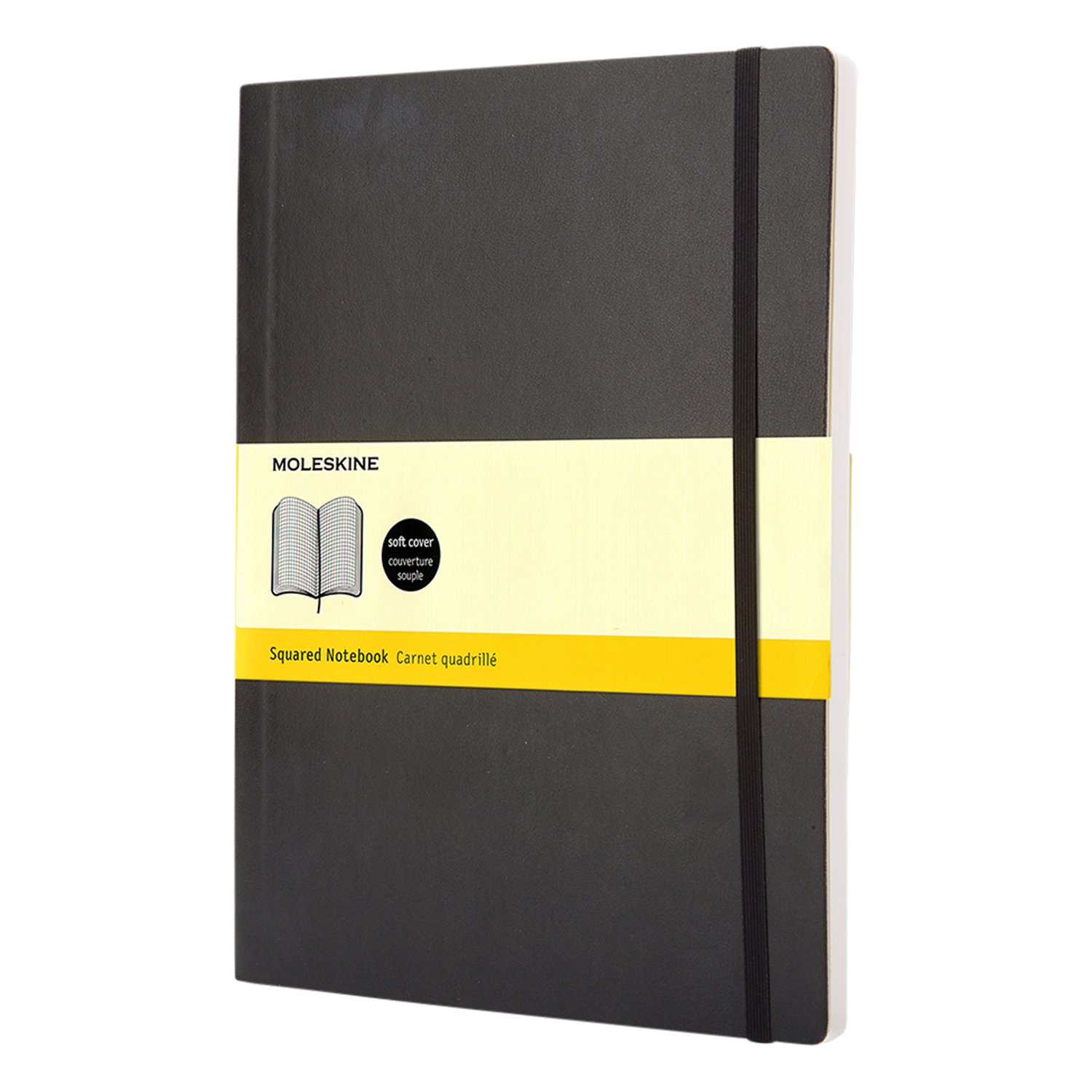 Moleskine Classic XL soft cover notebook, squared PrintSimple