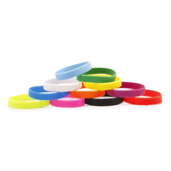 Order printed silicone wristbands Fast delivery PrintSimple