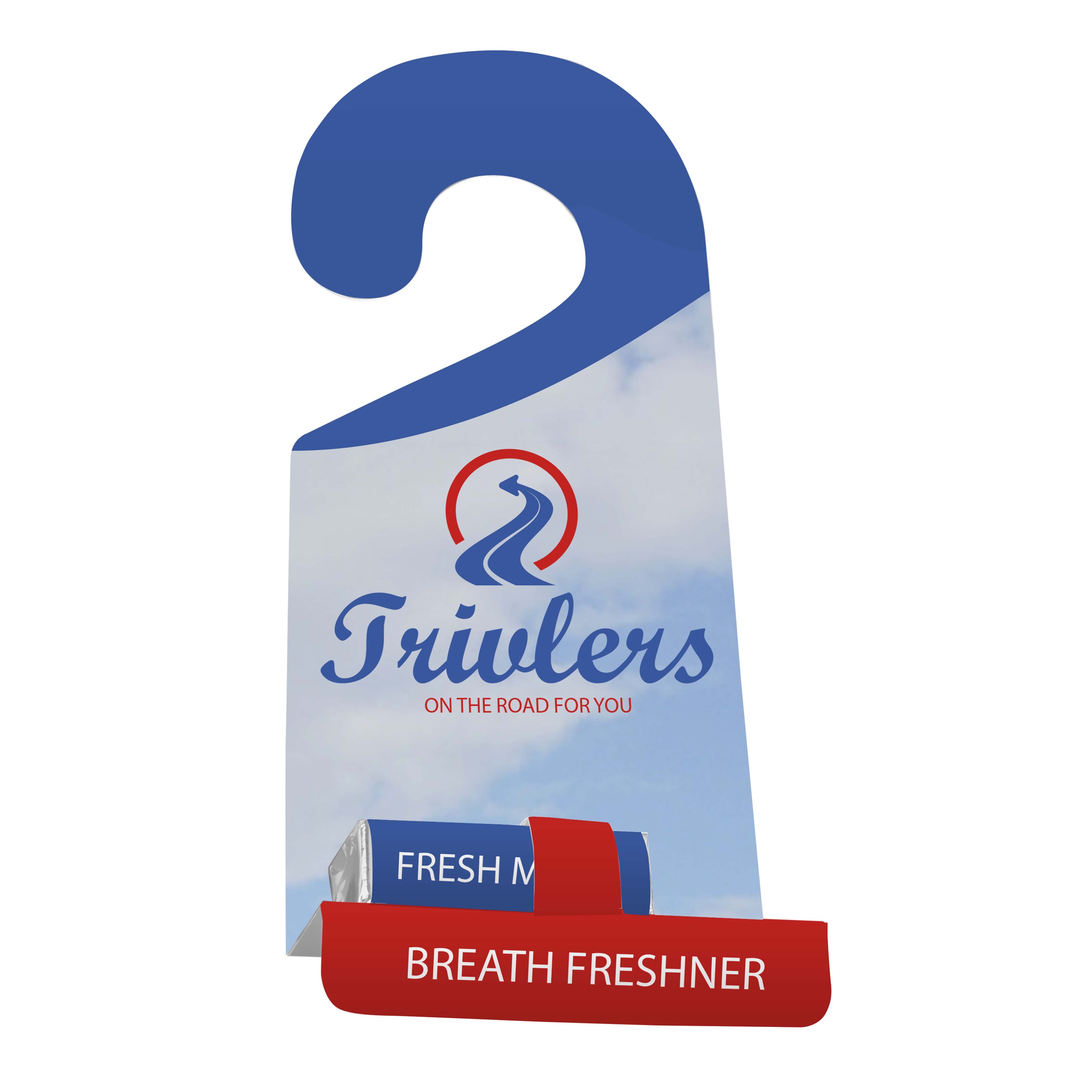 Mirror/door hanger with 1 pack mints PrintSimple