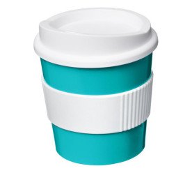 Aqua blue/White