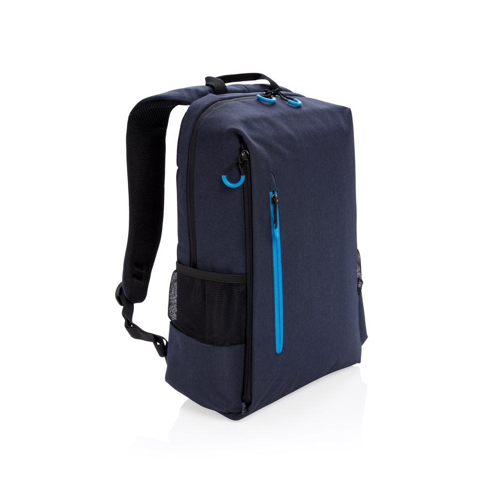 navy blue laptop backpack