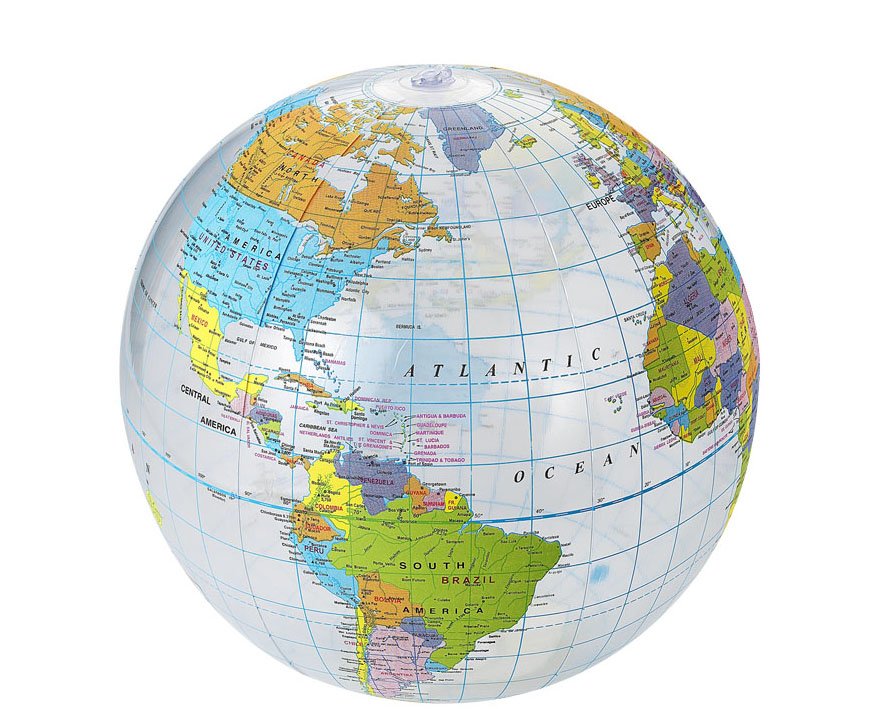 earth beach ball